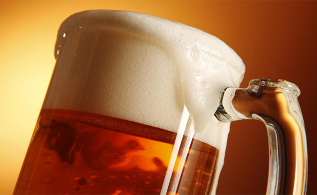 The vacuum pump retains the refreshing taste of the beer